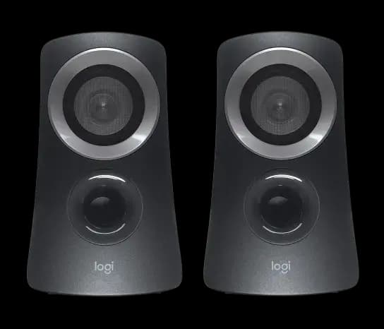 logitech, Z313 Subwoofer Speaker Black