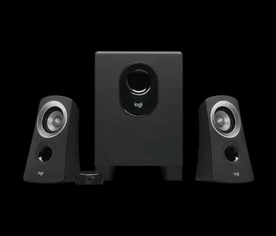 logitech, Z313 Subwoofer Speaker Black