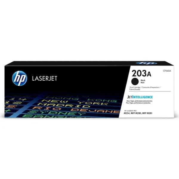 203A HP Toner Cartridge, Black CF540A