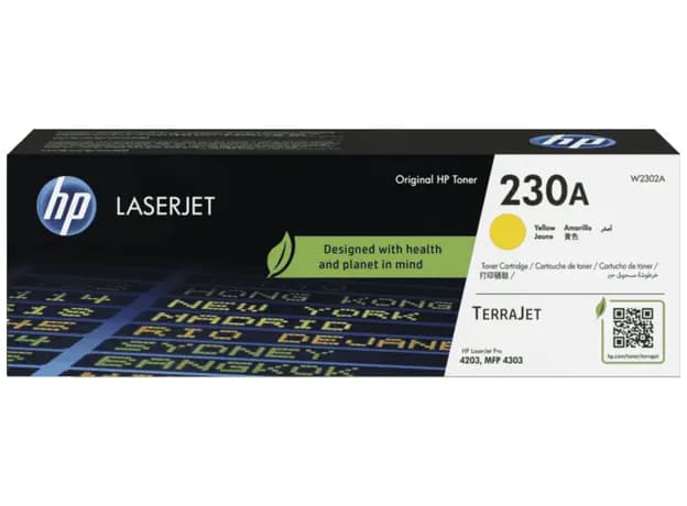 230A HP, Toner Cartridge Yellow, W2302A