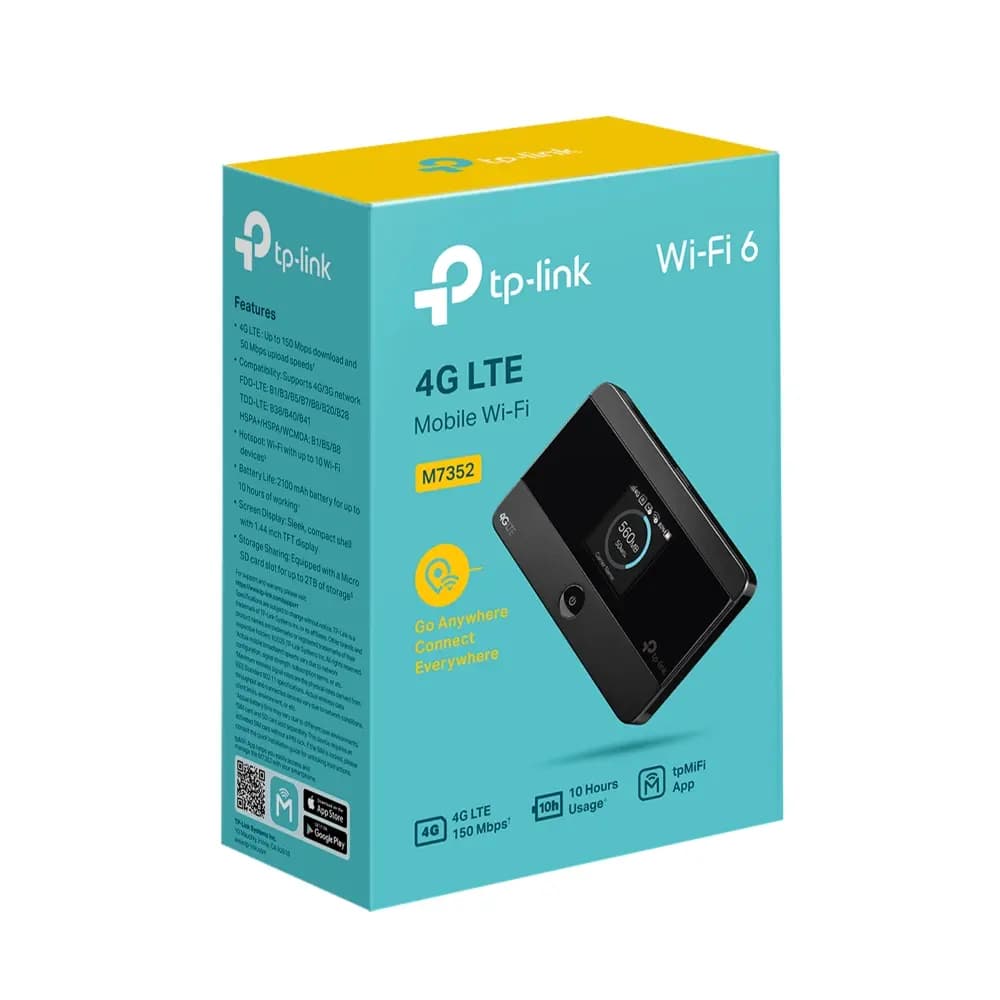 TP-Link, M7352, Router, 4G LTE Mobile Wi-Fi