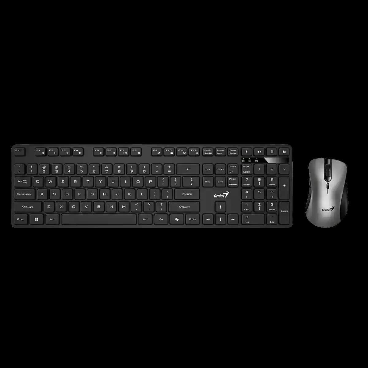 Genius, KM-8216S, Keyboard + Mouse (Combo) AI Copilot Key Black