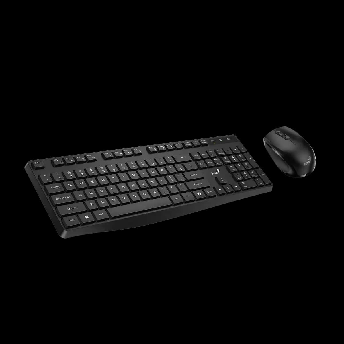 Genius, KM-8206S, AI Copilot Key, Keyboard + Mouse, Black