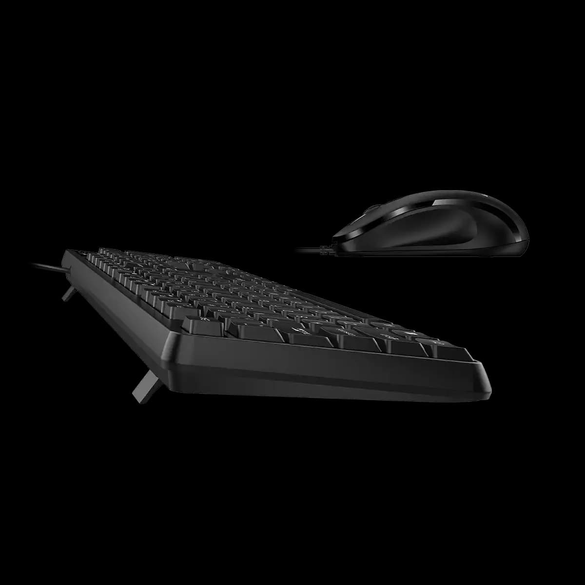 Genius, KM-170, Keyboard and Mouse (Combo) AI Copilot Key, Black