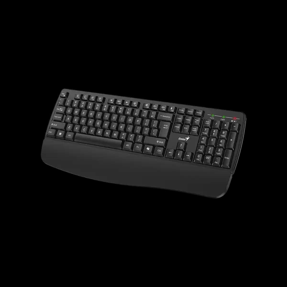 Genius, KB-7123, Keyboard, AI Copilot, Black