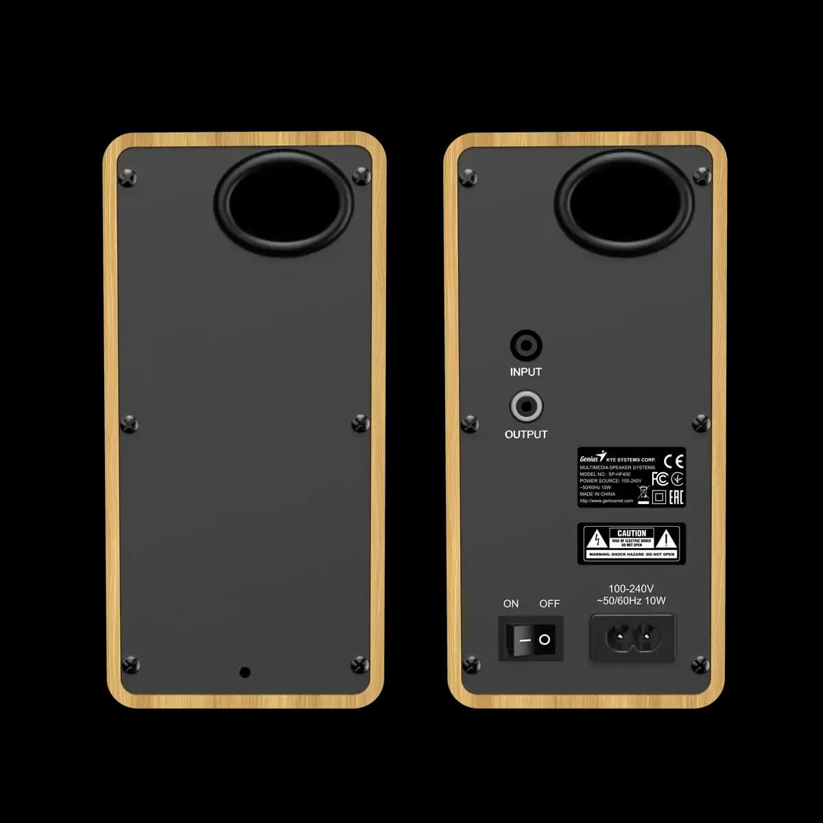 Genius, SP-HF400 Speaker Pine Wood