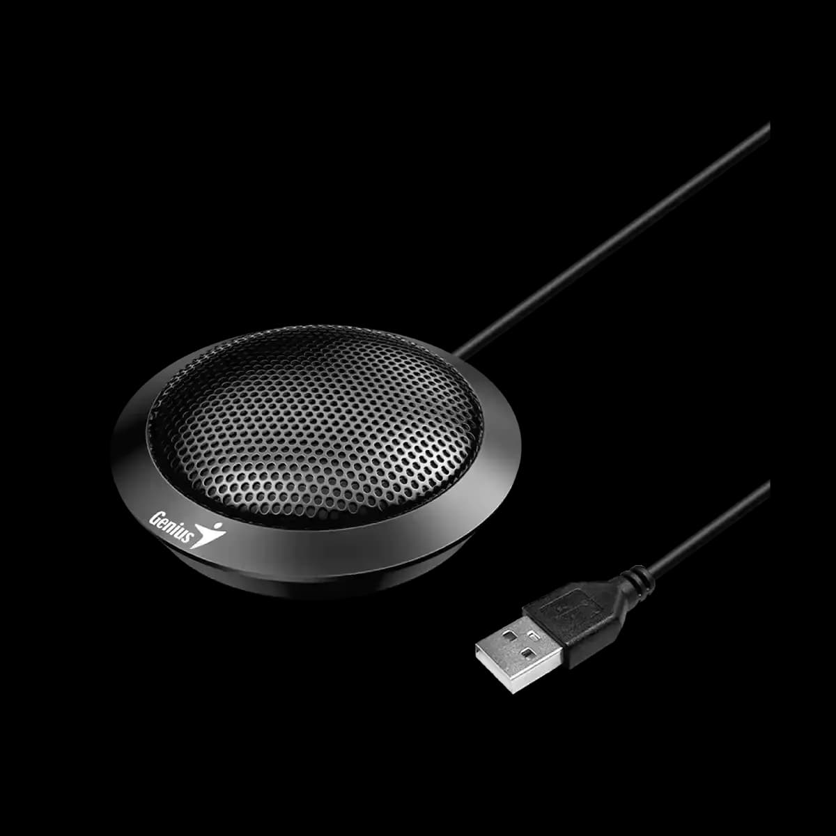 Genius, MIC-100U 360° multi-person conference Microphone Black