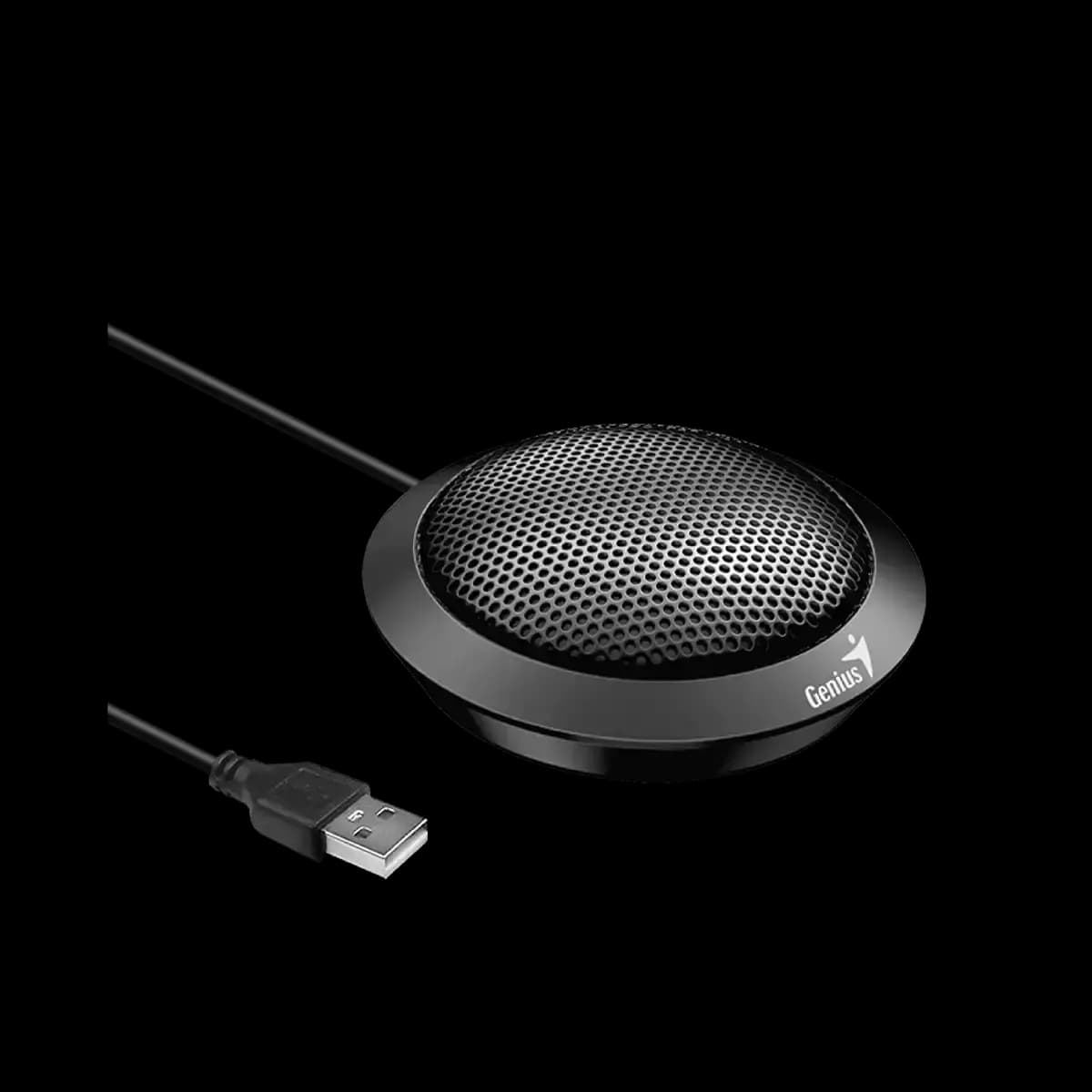 Genius, MIC-100U 360° multi-person conference Microphone Black