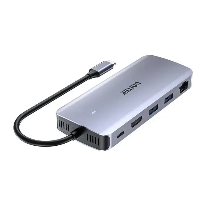 D1120A, UNITEK, USB HUB, 6-in-1 USB-C 10Gbps Hub.