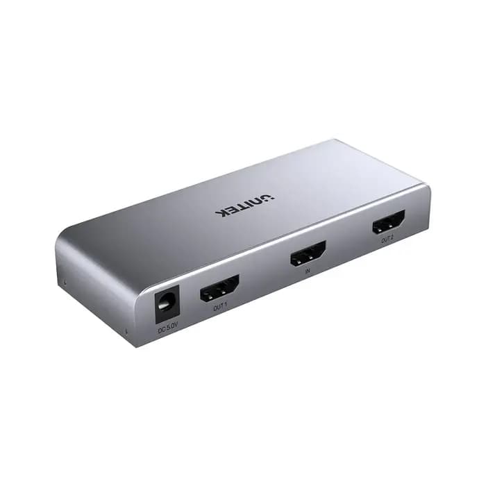V1130A, UNITEK, HDMI Splitter, 4K HDMI Splitter 1 In 2 Out.