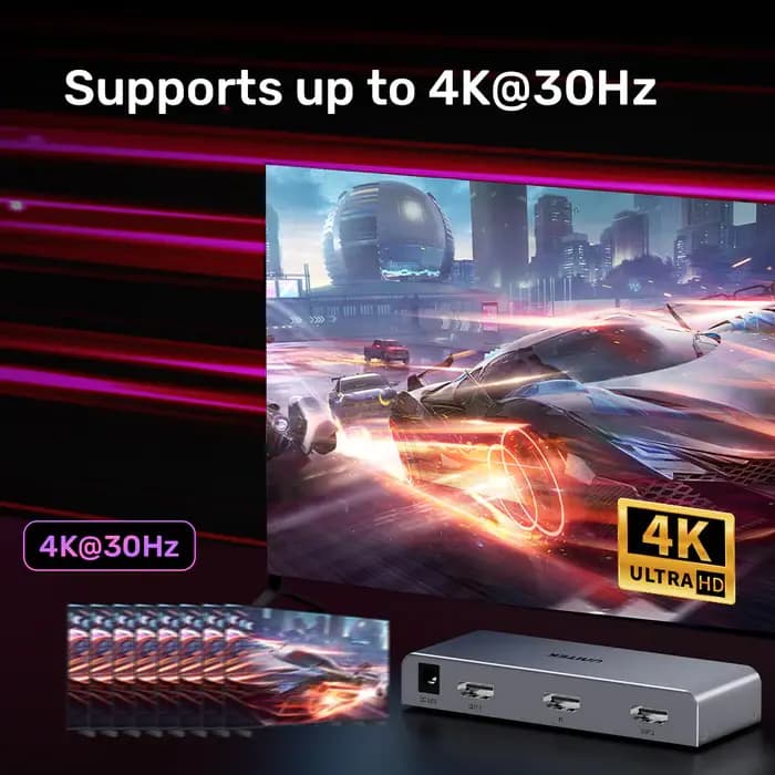 V1130A, UNITEK, HDMI Splitter, 4K HDMI Splitter 1 In 2 Out.