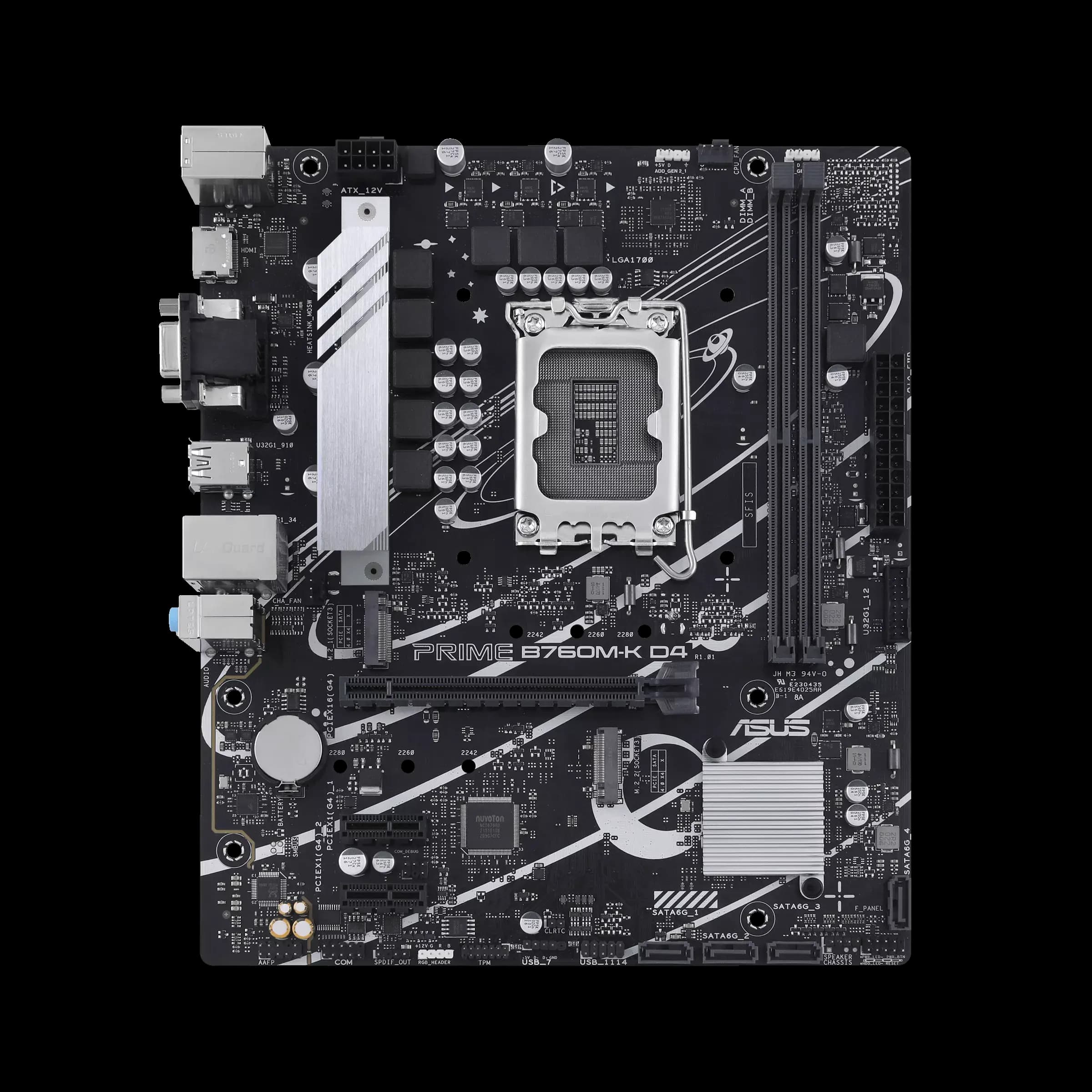 ASUS, PRIME B760M-K D4