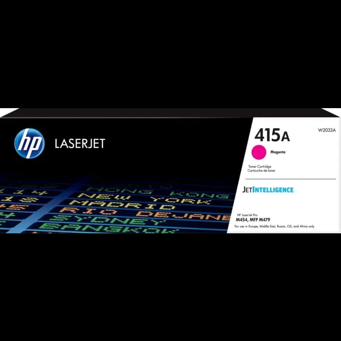 415A HP Toner Cartridge, Magenta W2033A