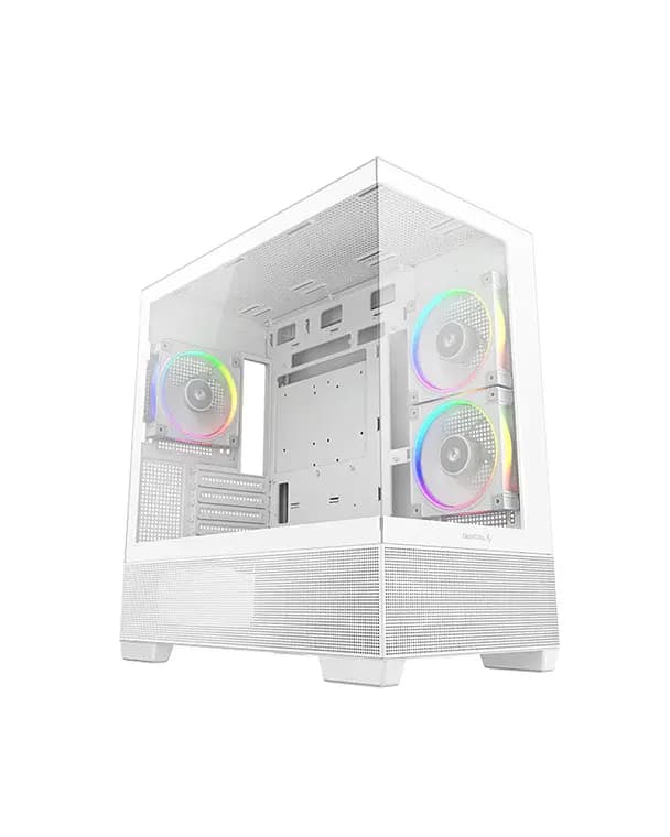 Deepcool, CG380 3F WH, CASE, White.