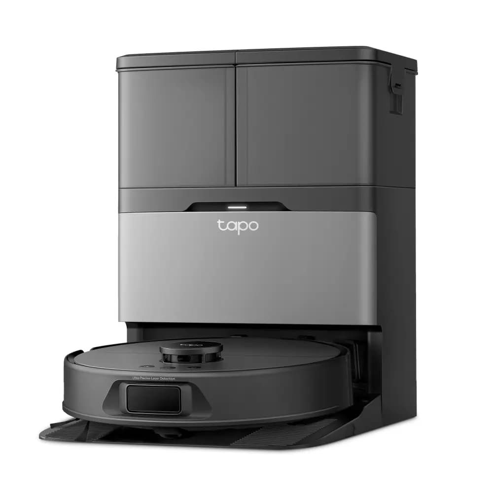 TP-Link, Tapo RV50 Pro Omni, All-in-One Dock, Robot Vacuum Cleaner, Black