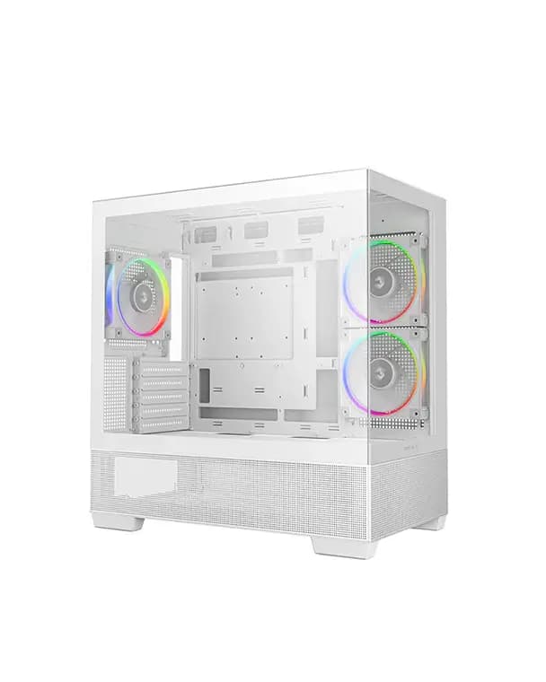 Deepcool, CG380 3F WH, CASE, White.