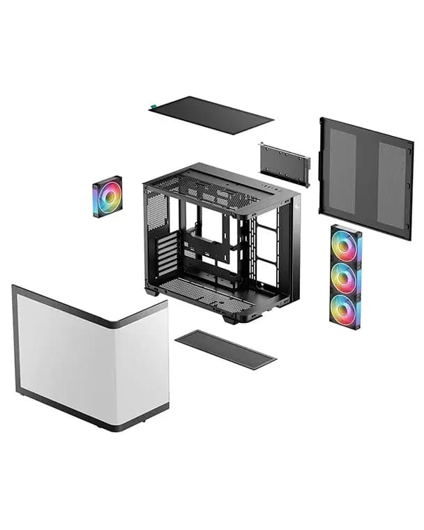 Deepcool, CG530U 4F, Case Black