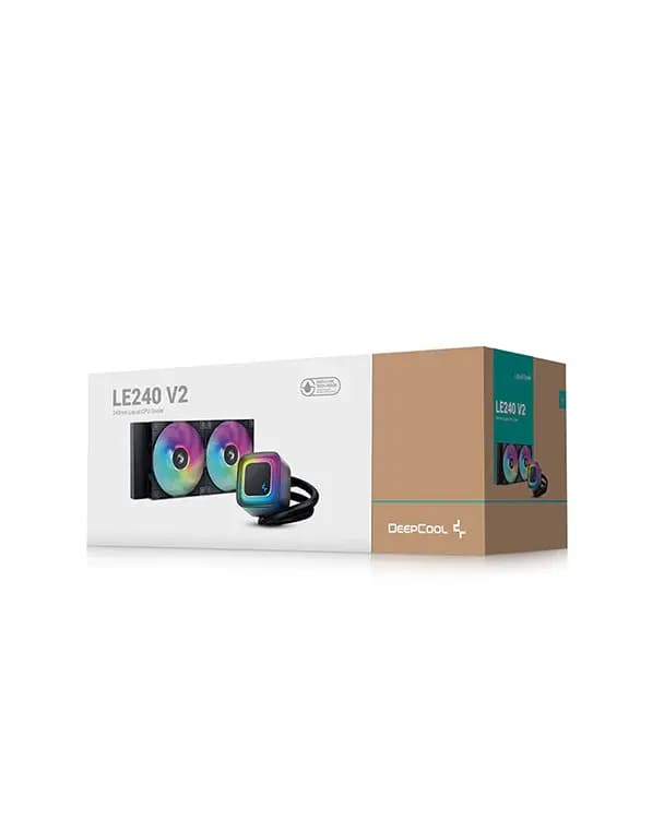 Deepcool, LE240 V2, Liquid AIO Cooler, Black