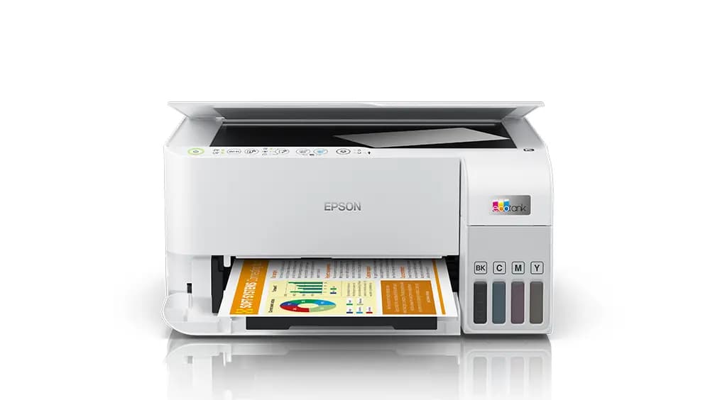 EPSON EcoTank L3356 A4 ფერადი მულტიფუნქციური WiFi პრინტერი