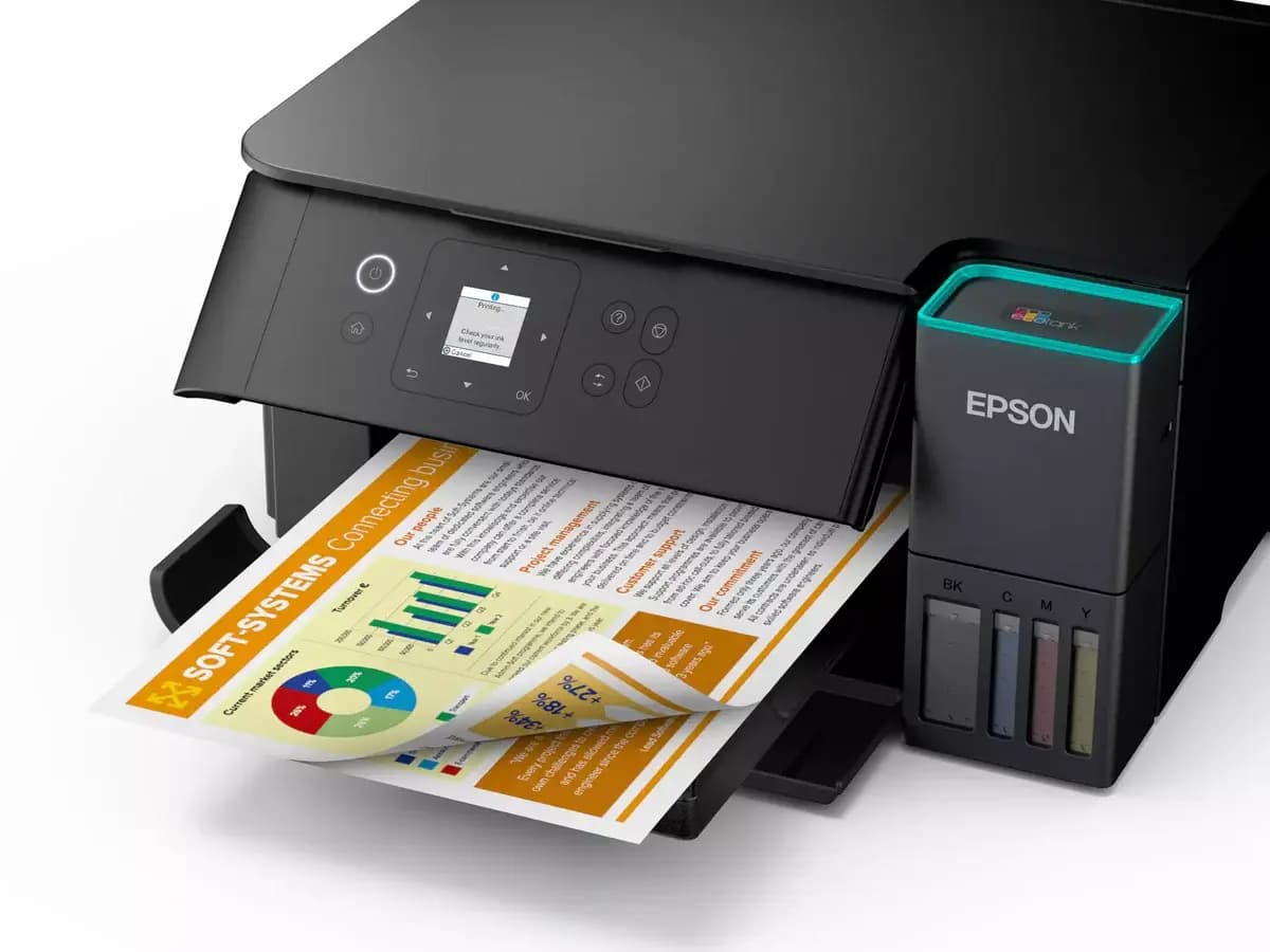 EPSON EcoTank L4360 A4 ფერადი მულტიფუნქციური WiFi პრინტერი