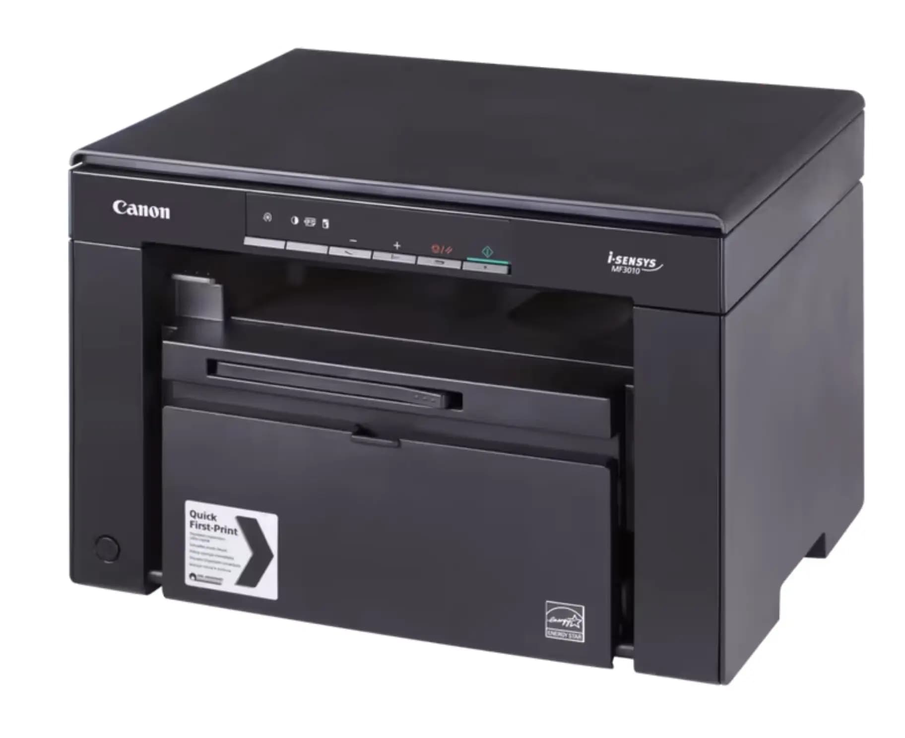 Canon i-SENSYS MF3010 A4 მულტიფუნქციური პრინტერი + 2 დამატებითი კარტრიჯით