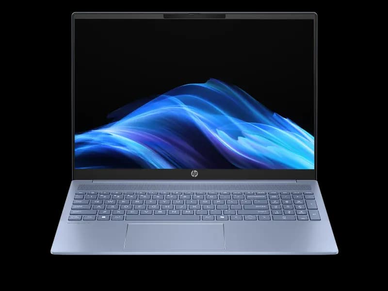 HP OmniBook 5 16" 2K (1920x1200) Ultra 5-225U, 16GB DDR5X 7467 MT/s, 512GB, Sky blue, aluminum AI PC CanopyR 25C1, C09G3EA