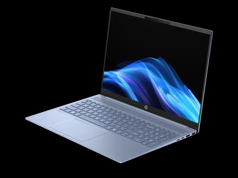 HP OmniBook 5 16" 2K (1920x1200) Ultra 5-225U, 16GB DDR5X 7467 MT/s, 512GB, Sky blue, aluminum AI PC CanopyR 25C1, C09G3EA