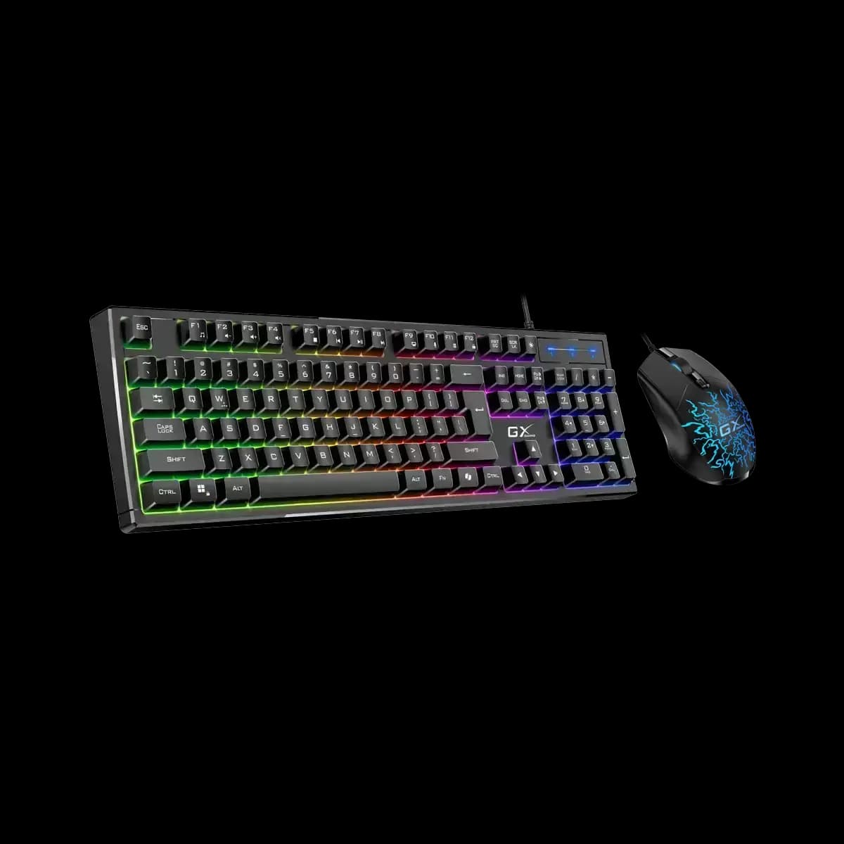 Genius, Scorpion KM-GX3, AI Copilot Key, Keyboard + Mouse, Black