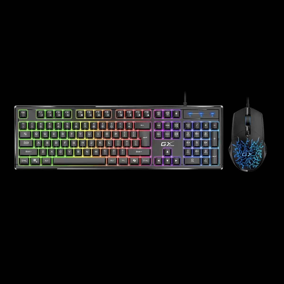 Genius, Scorpion KM-GX3, AI Copilot Key, Keyboard + Mouse, Black