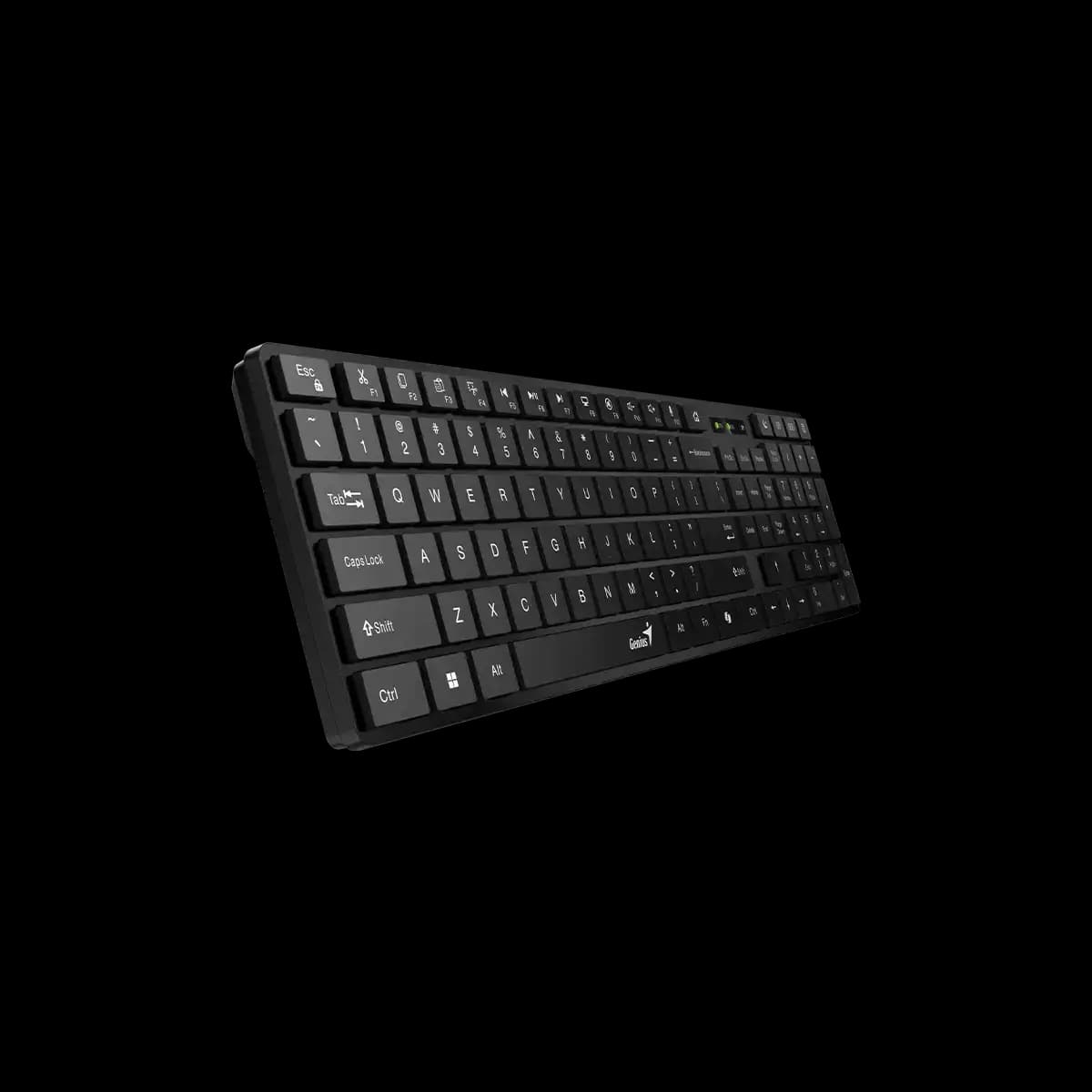 Genius, SlimStar 7250BT, AI Copilot Key, Keyboard, Black