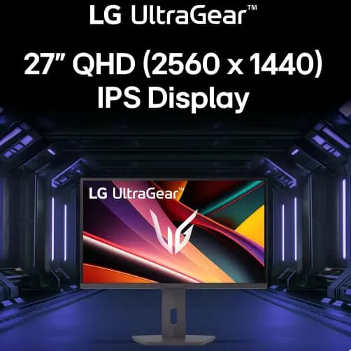 LG 27G610A-B 27'' 2K Gaming Monitor