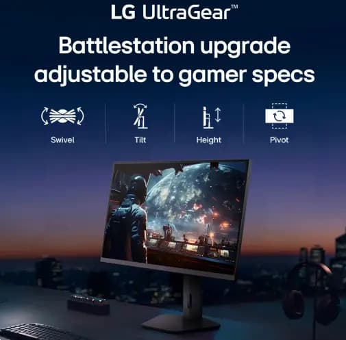 LG 27G610A-B 27'' 2K Gaming Monitor