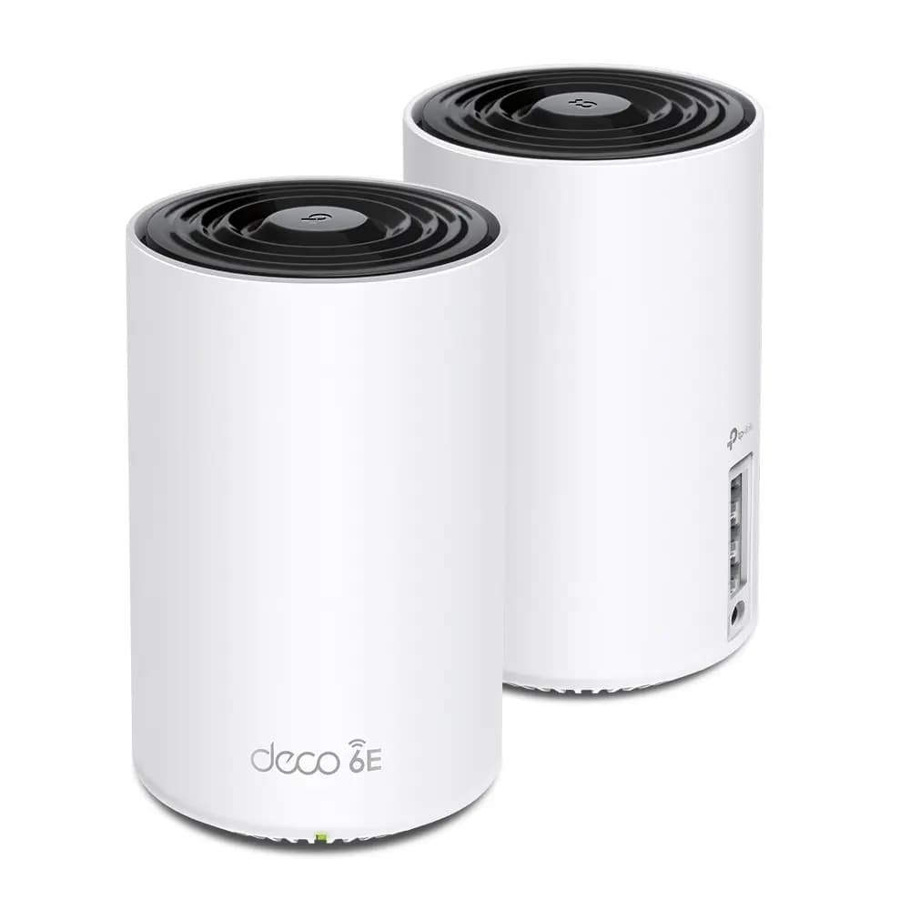 TP-Link, Deco XE75(2-pack), AXE5400 Whole Home Mesh Wi-Fi 6E System