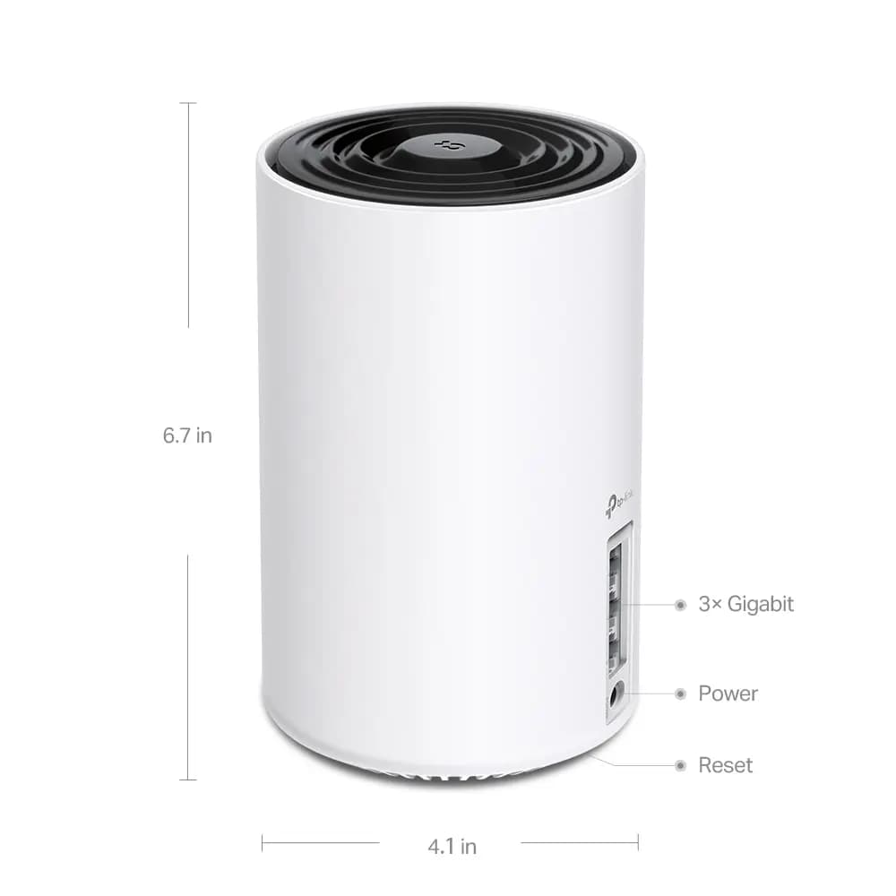 TP-Link, Deco XE75(2-pack), AXE5400 Whole Home Mesh Wi-Fi 6E System