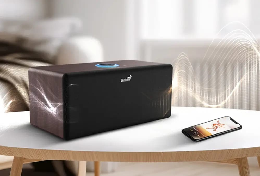 Genius, SP-HF505BT Speaker Dark Wood