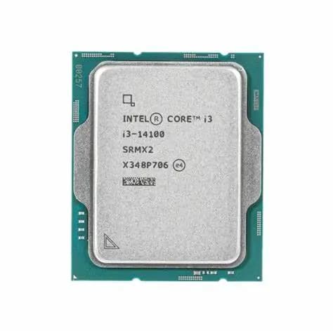 Core i3-14100, Intel, CPU, 4 Core, 8 Threads, 12MB, upto 4.70GHz, 110W, LGA1700, Intel UHD 730, DDR5 4800, Tray, 1yr.