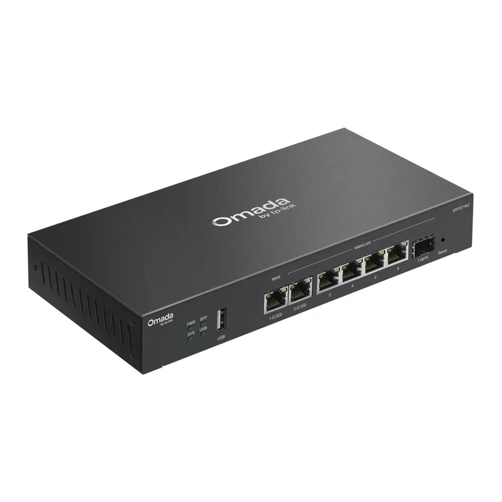 TP-Link, ER707-M2, Router, Omada Multi-Gigabit VPN Gateway