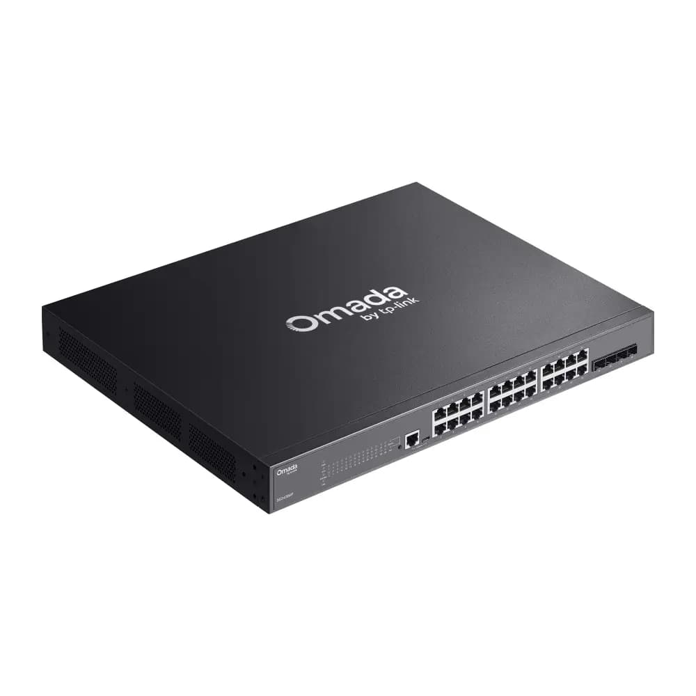 TP-Link, SG3428MP, Switch, JetStream 28-Port Gigabit L2 Managed Switch with 24-Port PoE+