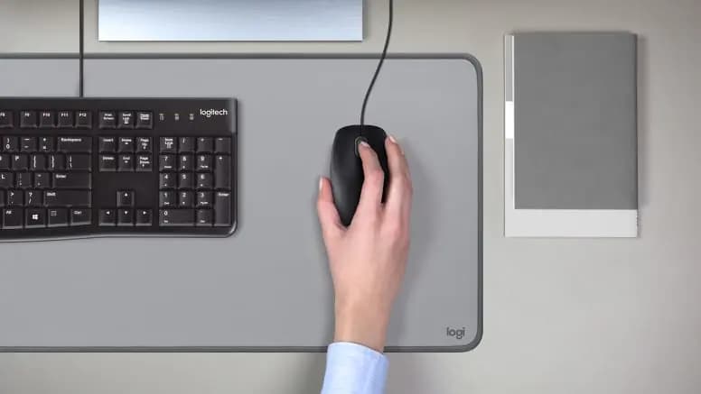 logitech, MK120, Keyboard + Mouse Black