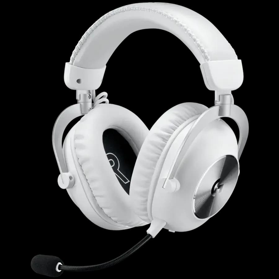 G PRO X2 LIGHTSPEED, Logitech, Wireless Gaming Headset - Blue Mic - WHITE.