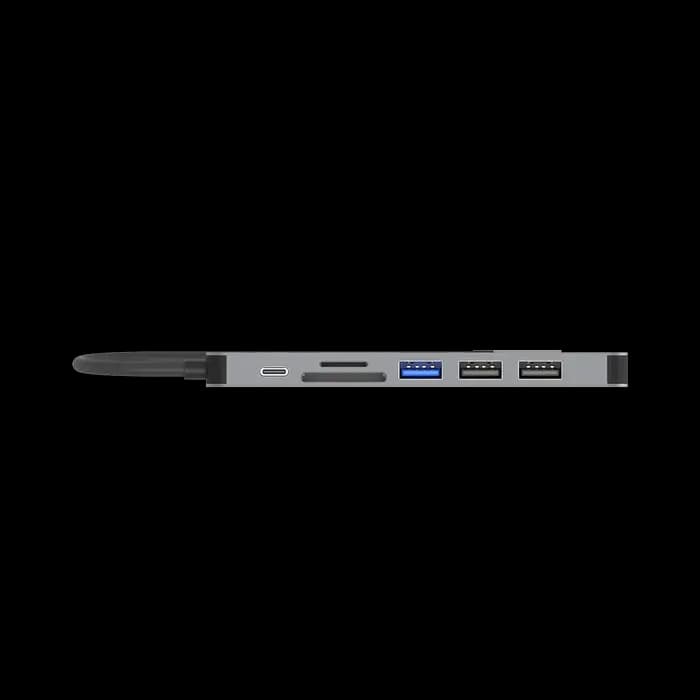 H1118A,UNITEK,7-in-1 USB-C 5Gbps Hub (USB3.0+2*USB2.0+SD/Micro SD Card Reader+HDMI+PD 100W), Space Grey