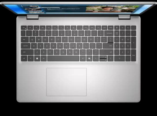 DELL 16 DC16251, 16" 2.5K Core 7 150U 16GB 512GB Backlit Fingerprint, Platinum Silver Notebook