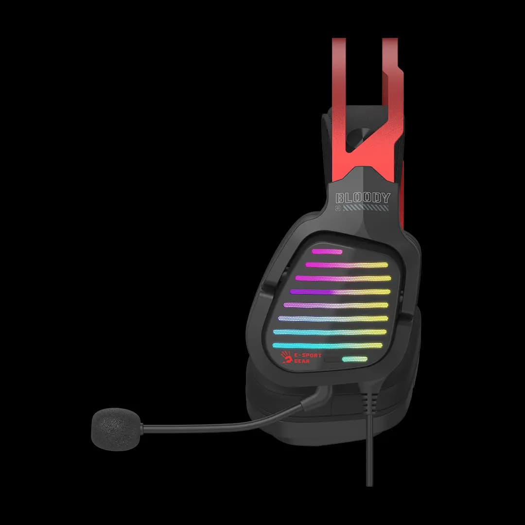 G560, A4TECH, Headphone, Bloody G560 RGB Flow Backlight Headset 7.1 Virtual USB Gun Grey 65l.