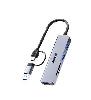H1320A UNITEK 5-in-1 USB-C 5Gbps Hub with USB-A Adapter
