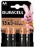 Duracell Basic LR6 / AA Blister 4pcs 5000394127050 1,5 ALKALINE LR3/MN1500