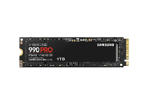 MZ-V9P1T0BW, Samsung SSD 990 Pro 1TB M.2 PCIEx4 PCI Gen4.0  7,450 MB/s 6,900 without Heatsink 600 TBW