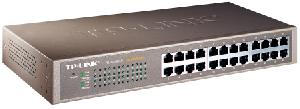TL-SG1024D, TP-Link, 24-port Gigabit Switch, 24 10/100/1000M RJ45 ports, metal case