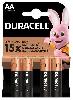 Duracell Basic LR6 / AA Blister 4pcs 5000394127050 1,5 ALKALINE LR3/MN1500 Duracell Basic LR6 / AA Blister 4pcs 5000394127050 1,5 ALKALINE LR3/MN1500