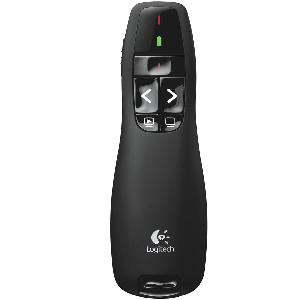 R400 LOGITECH Wireless 2.4 GHz Presentation Remote - BLACK L910-001356