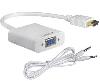 KDHMAD7001B, KINGDA, HDMI to VGA Adaptor KDHMAD7001B, KINGDA, HDMI to VGA Adaptor